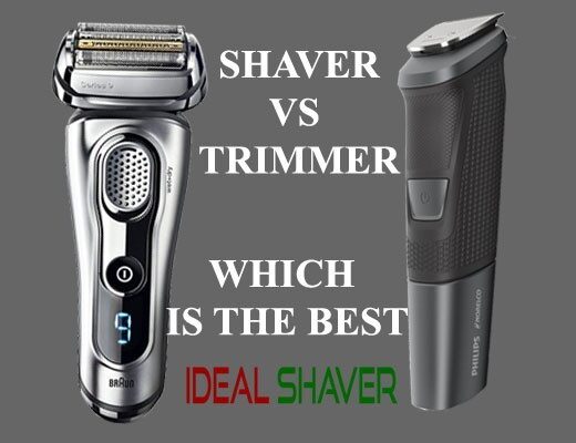 ELECTRIC SHAVER VS TRIMMER DIFFERENCE