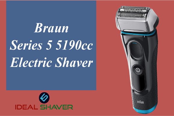 Braun Series 5 5190cc Electric Shaver for Sensitive Skin