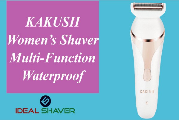 KAKUSII Women’s Shaver Waterproof pubic shaver