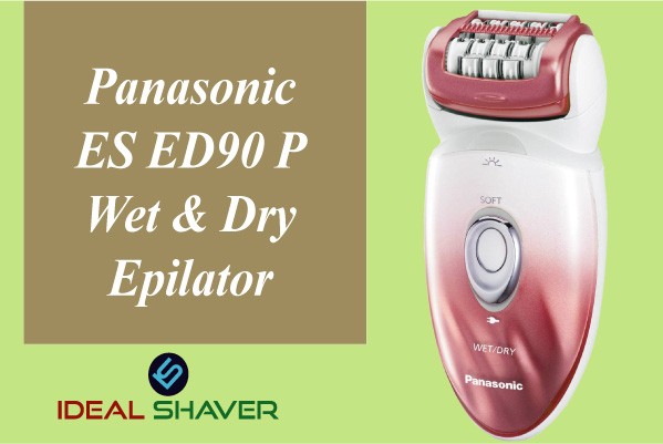 Panasonic ES ED90 P Wet Dry Epilator