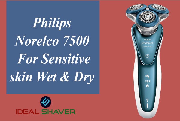 Philips norelco electric shaver 7500 for sensitive skin