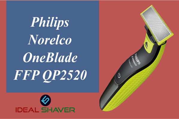 Philips Norelco OneBlade FFP QP2520 skinguard for extra protection on sensitive areas