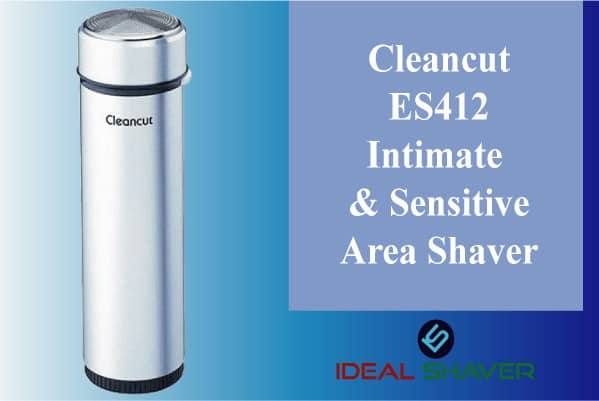 cleancut es412 intimate and sensitive area shaver