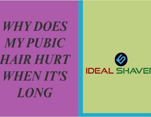 pubic hair hurt when its long