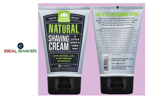 natural shaving cream for sensitive skin