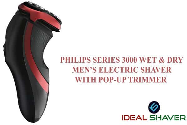 Philips series 3000 wet & dry men’s electric shaver with pop-up trimmer review