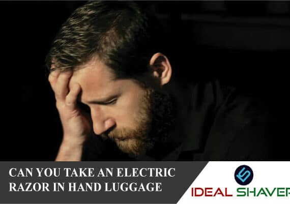Can you take an electric razor in hand luggage