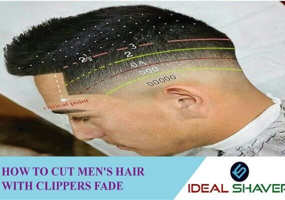 How to cut mens hair with clippers fade