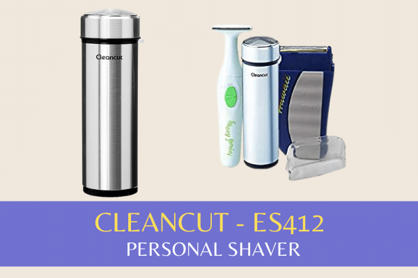 Cleancut es412 lady shaver for intimate areas