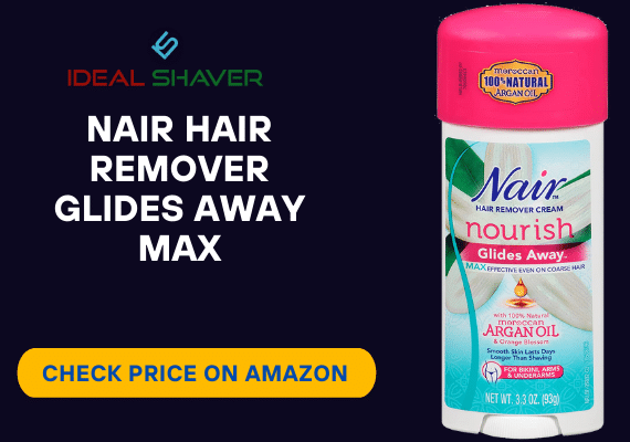 NAIR HAIR REMOVER GLIDES AWAY MAX