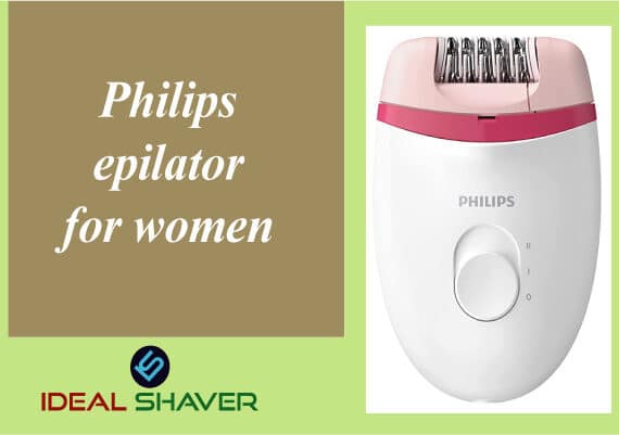 philips epilator for women